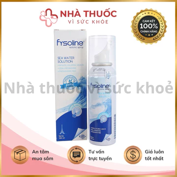 ✅[Chính Hãng] Fysoline Date 9/027- Xịt nước muối biển sâu Pháp 100ml - Vệ sinh, giữ ẩm, cân bằng sinh lý niêm mạc mũi