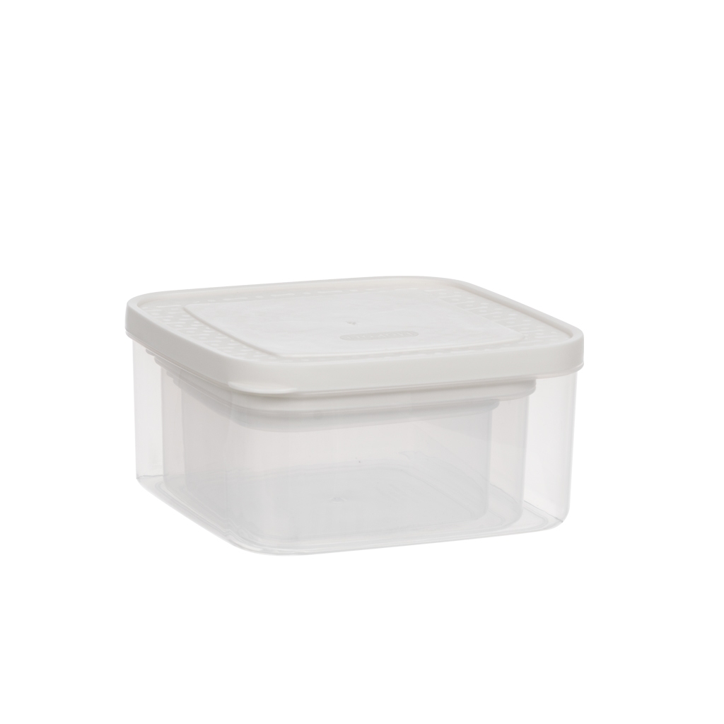Bộ 3 Hộp Thực Phẩm Vuông Hokori 6529, Hộp nhựa bảo quản thực phẩm trong tủ lạnh Việt Nhật cao cấp