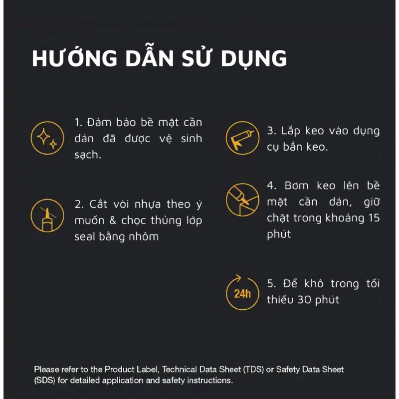 Keo Tibon chính hãng, keo Titebond đa năng dán gỗ, kim loại, vật liệu xây dựng