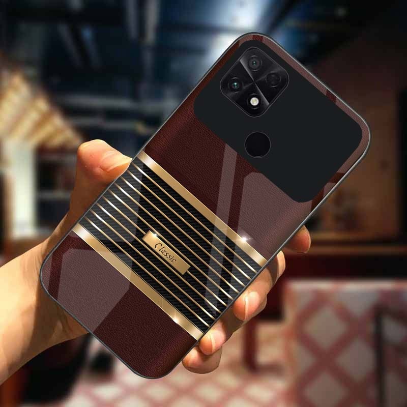 Ốp Lưng XIAOMI POCO C40 Mặt Lưng Kính Cường Lực In 3D Cao Cấp