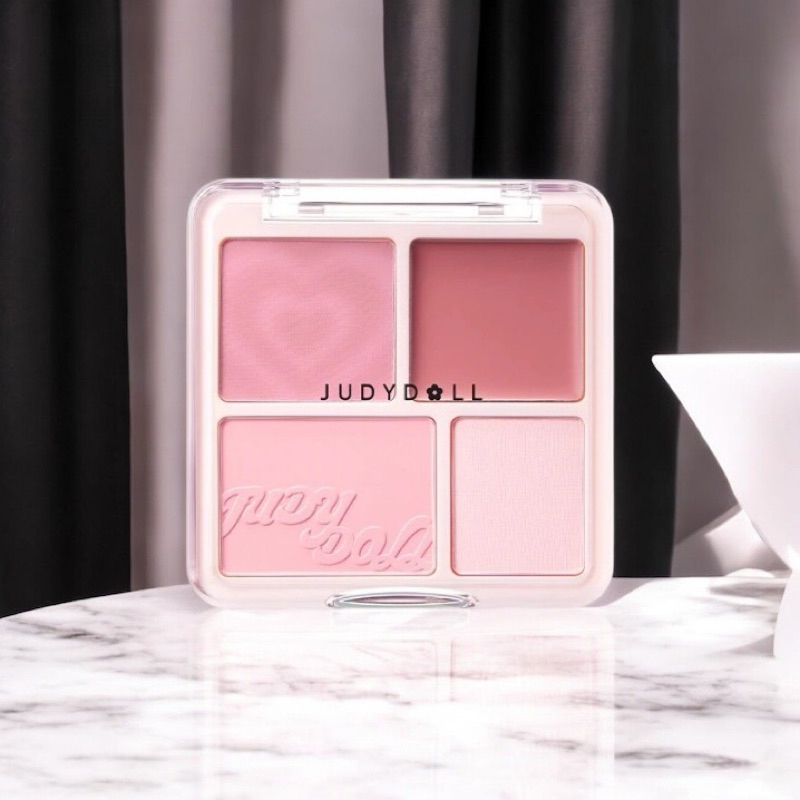 [JUDYDOLL] Phấn Má Hồng Judydoll Kèm Highlight hình trái tim BLUSH & HIGHLIGHT PALETTE 9g