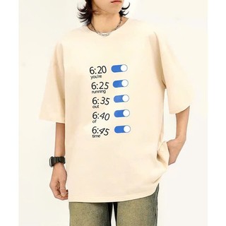 Áo thun Stee Cổ tròn ALARM Localbrand ICVCVNI Unisex Menwear Cotton