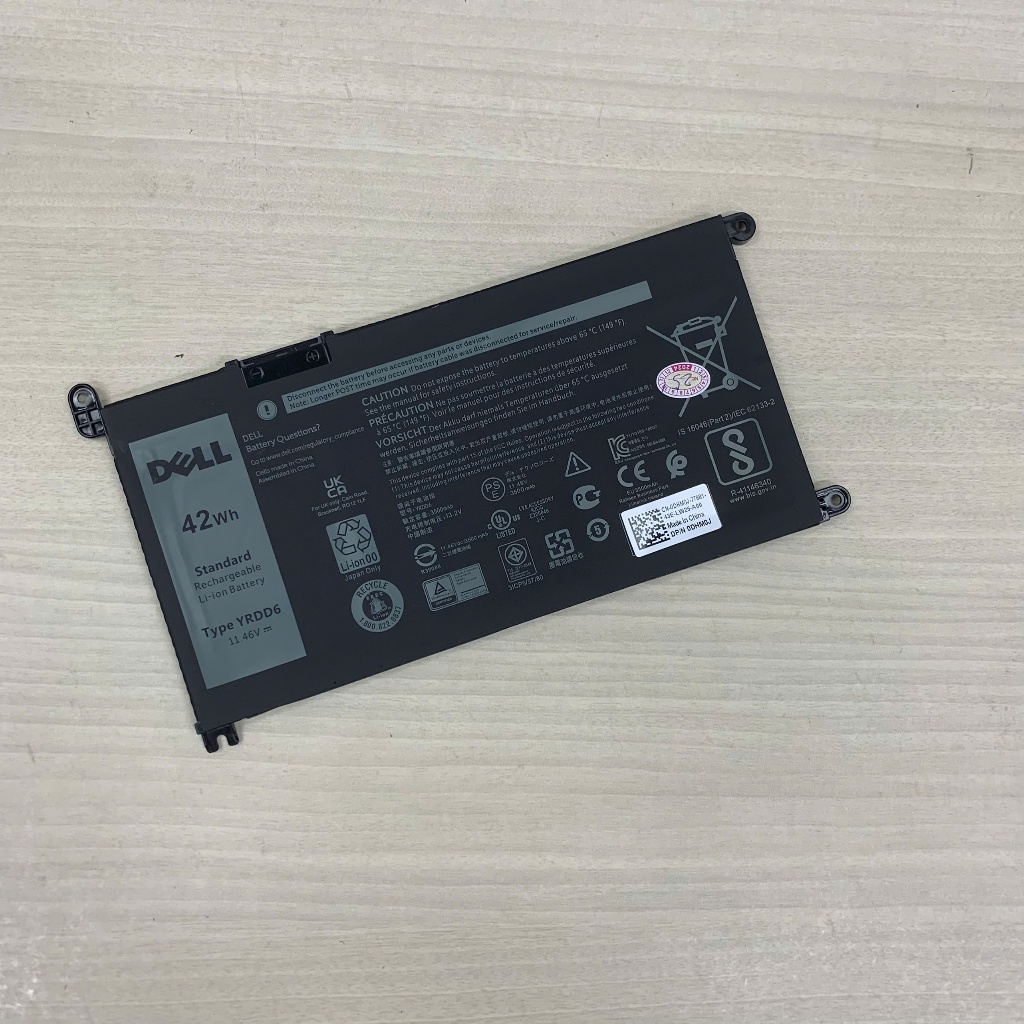 Pin Laptop Dell Vostro 3480 3481 3490 3491 3400 3401 5481 5490 5581 5480 5481 5485 5491 5493 5584 5593 5590 YRDD6