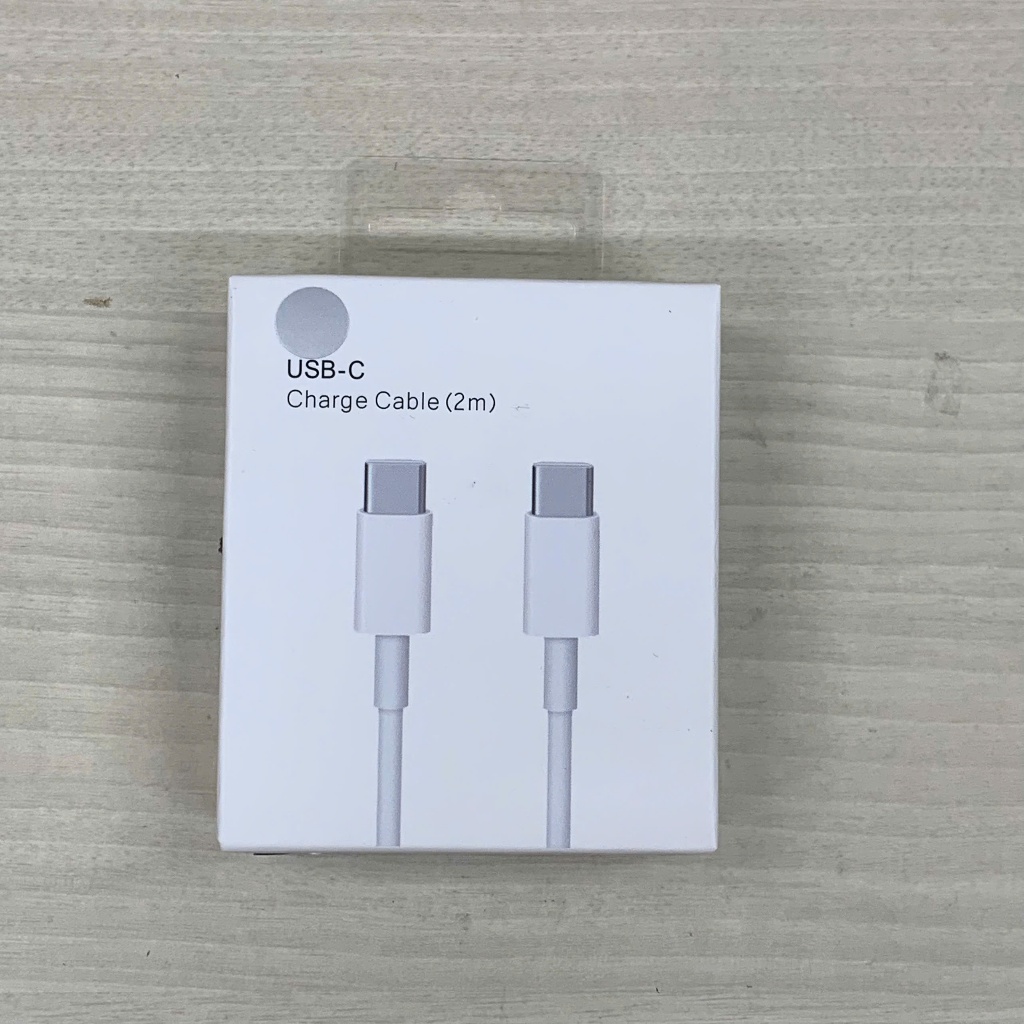 Dây sạc zin Type C to Type-C dùng cho pro air 2016 đến 2020 M1 M2 M3 M4 Sam Dell xps Suface Raze dài 2m