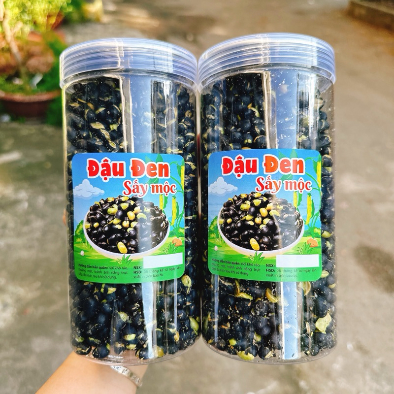 Đậu Đen Xanh Lòng Rang Muối Giòn -1 Hộp 450G, hàng loại 1 nở xốp giòn