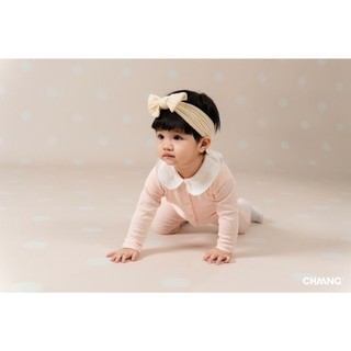 Chaang AW2024 Body dài cúc giữa Lennie cho bé