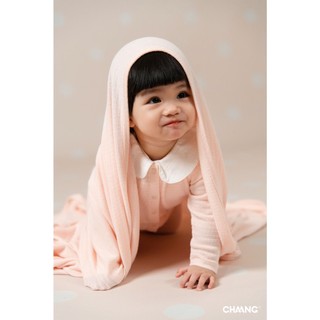 Chaang AW2024 Body dài cúc giữa Lennie cho bé