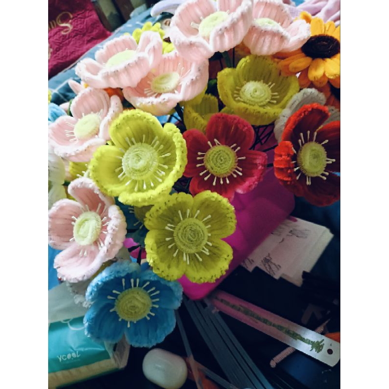 Hoa Anh Túc Kẽm Nhung Decor, Quà Tặng Siêu Xinh