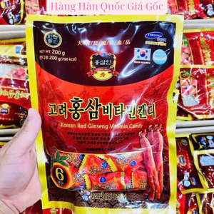 KẸO HỒNG SÂM HÀN QUỐC ĐẶC BIỆT 200 GR, date 2026
