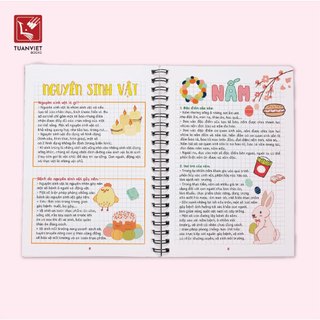 Sổ Giấy Lò Xo Take Note Sinh Học THCS TUANVIET BOOKS cỡ A5 (Phiên Bản Mới Nhất)