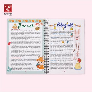 Sổ Giấy Lò Xo Take Note Sinh Học THCS TUANVIET BOOKS cỡ A5 (Phiên Bản Mới Nhất)