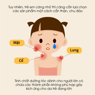 Tinh Chất Dưỡng Tóc Cho Bé GOOD KIDS ATONO2 cho bé từ 3 tuổi dành cho Da Đầu Nhạy Cảm, Tóc Mỏng Và Dễ Rối, GOOD KIDS 8