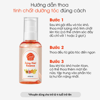Tinh Chất Dưỡng Tóc Cho Bé GOOD KIDS ATONO2 cho bé từ 3 tuổi dành cho Da Đầu Nhạy Cảm, Tóc Mỏng Và Dễ Rối, GOOD KIDS 8