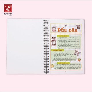 Sổ Giấy Lò Xo Take Note Tiếng Việt Lớp 4 TUANVIET BOOKS cỡ A5 (Phiên Bản Mới Nhất)