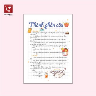 Sổ Giấy Lò Xo Take Note Tiếng Việt Lớp 4 TUANVIET BOOKS cỡ A5 (Phiên Bản Mới Nhất)