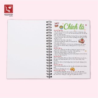 Sổ Giấy Lò Xo Take Note Tiếng Việt Lớp 4 TUANVIET BOOKS cỡ A5 (Phiên Bản Mới Nhất)