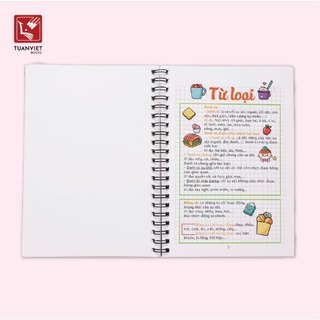 Sổ Giấy Lò Xo Take Note Tiếng Việt Lớp 4 TUANVIET BOOKS cỡ A5 (Phiên Bản Mới Nhất)