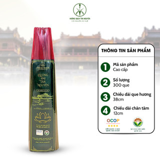 [OCOP 4 SAO - CAO CẤP] Túi 500gram hương nhang bài que cao cấp Tân Nguyên, từ rễ cây hương bài, an toàn sức khỏe