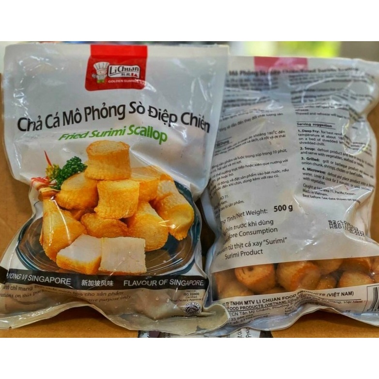 500G Chả Sò Điệp Surimi Lichuan