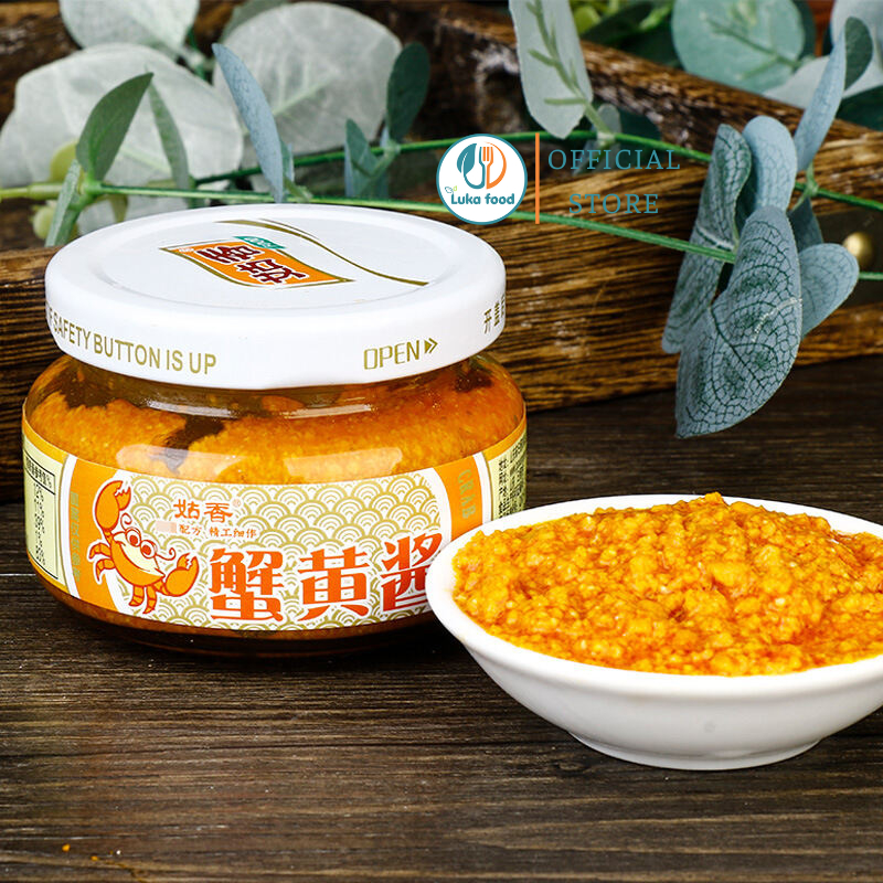 Xốt Cua Gạch Gu Xiang Cao Cấp 102g - Gạch Cua Béo Ngậy, Sốt Chấm Hải Sản, Trộn Cơm, Nấu Bún Đậm Đà Vị Biển Thượng Hạng