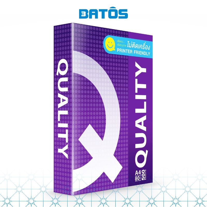 [Có VAT- 1 Ream] Giấy A4 QUALITY 80gsm (500 tờ) - Giấy nhập khẩu Thái Lan