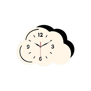 Đông Hồ Treo Tường Cute Hình Đám Mây BH05- Đồng Hồ Trang Trí Phòng Khách, Phòng Ngủ, Bàn Làm Việc