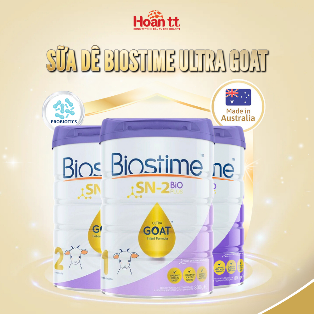 Ảnh Sữa Dê Giúp Cải Thiện Đường Tiêu Hóa Cho Bé Biostime Ultra Goat - Sữa Bột Giúp Bé Phát Triển Chiều Cao Lon 800g 2