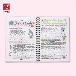 Sổ Giấy Lò Xo Take Note Văn 7 Cánh Diều THCS TUANVIET BOOKS cỡ A5 (Phiên Bản Mới Nhất)