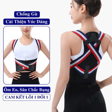 Đai Chống Gù Lưng Nam Nữ Andego Hỗ Trợ Cải Thiện Vóc Dáng. Đai Lưng Chống Gù, Đai Lưng Chống Gù Nam Nữ