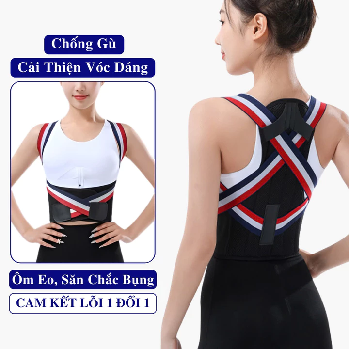 Đai Chống Gù Lưng Nam Nữ Andego Hỗ Trợ Cải Thiện Vóc Dáng. Đai Lưng Chống Gù, Đai Lưng Chống Gù Nam Nữ