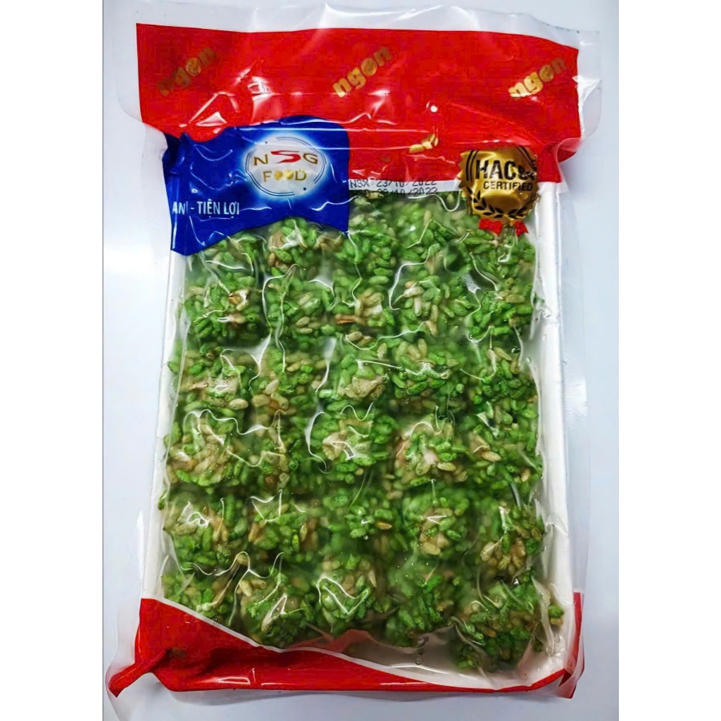 Khay 500g chả cá surimi cốm xanh Ongon ( NSG ngon)
