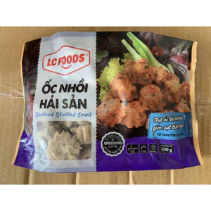 Gói 500g Ốc Nhồi Basa hãng Lacusina