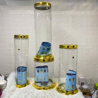 Bình ngâm rượu sâm thủy tinh PHÚ HÒA 21.8L, 25.8L, 30.8L Có Van, Không có Van