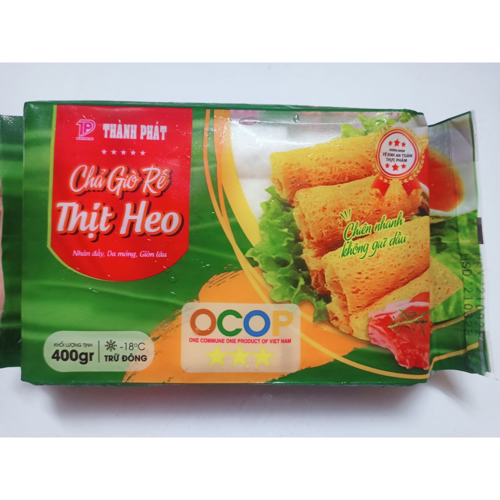 400g Chả Giò Rế Nhân Thịt Thành Phát (Giao HCM)