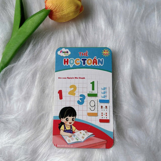 Bộ Thẻ Học Toán và Thẻ Chữ Cái, flashcard -TUANVIETBOOKS - NXB Hà Nội