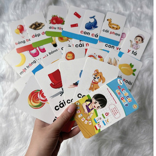 Bộ Thẻ Học Toán và Thẻ Chữ Cái, flashcard -TUANVIETBOOKS - NXB Hà Nội