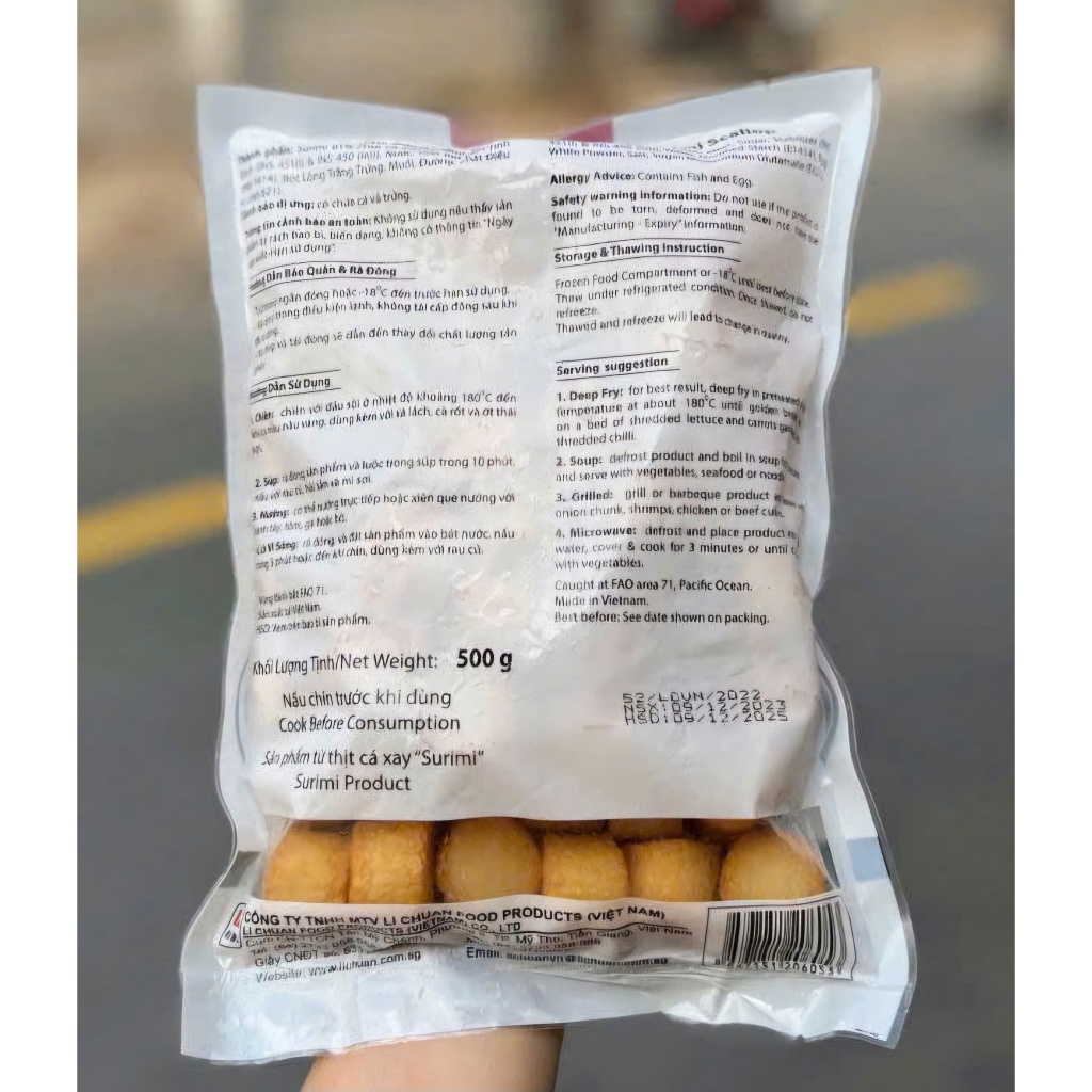 500g SÒ ĐIỆP SURIMI LOẠI NGON/100g