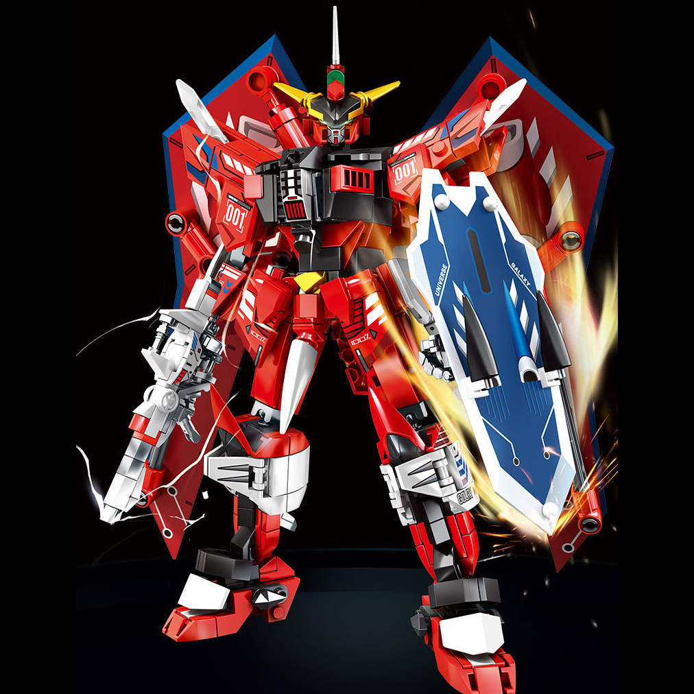 Đồ chơi lắp ráp Robot Chiến Binh 728 chi tiết, Xếp hình robot mecha ...
