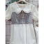 Đầm babydoll phối caro