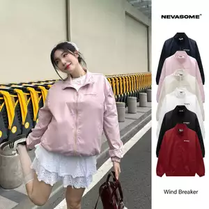 Áo Khoác Gió Wind-Breaker Local Brand NEVASOME 6 Màu Basic Form Oversize Nam Nữ