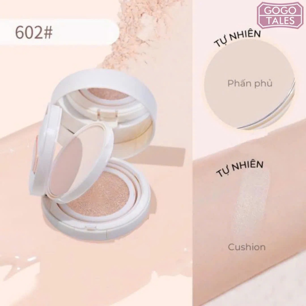 GOGO TALES Phấn Nước kiêm và Phấn Phủ 2 Trong 1 30g | NHÍM HOUSE