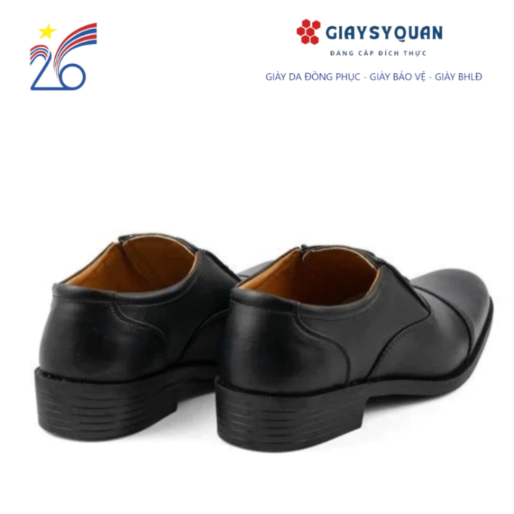 Giày Da Nam Công Ty 26 Lót Vàng, Đế Cao Su Có May Chỉ Dù Chắc Chắn Mã 1706