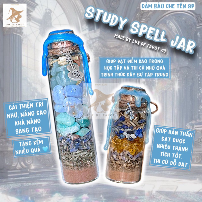 Lọ Study Spell Jar Học Tập điểm cao, thi cử đỗ đạt NV.. [Đặt mua sẽ ...