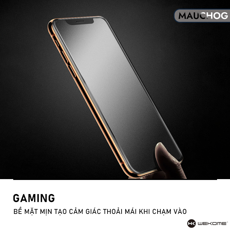 Kính Cường Lực WK Chống Vân Tay Cho Điện Thoại iPhone 17 Pro Max 16 15 14 13 12