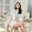 Set dạ tweed dáng ngắn viền đá (không kèm áo len) SE2110 Kymie