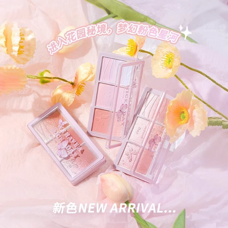 HOLD LIVE Bảng Phấn Má Hồng 3 Ô Secret Garden Blush | NHÍM HOUSE