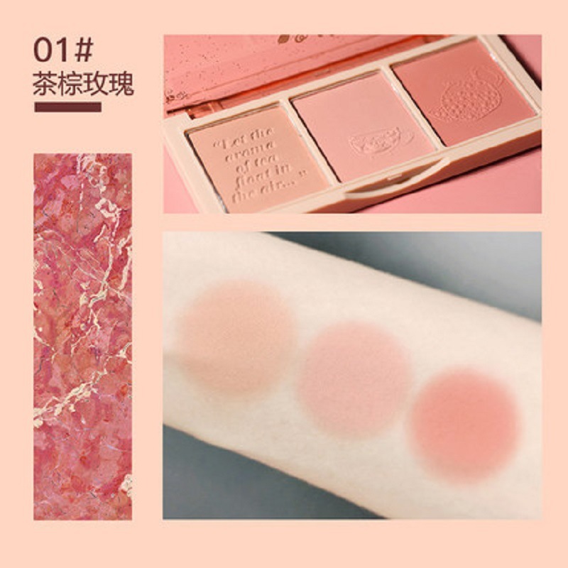 HOLD LIVE Bảng Phấn Má Hồng 3 Ô Secret Garden Blush | NHÍM HOUSE