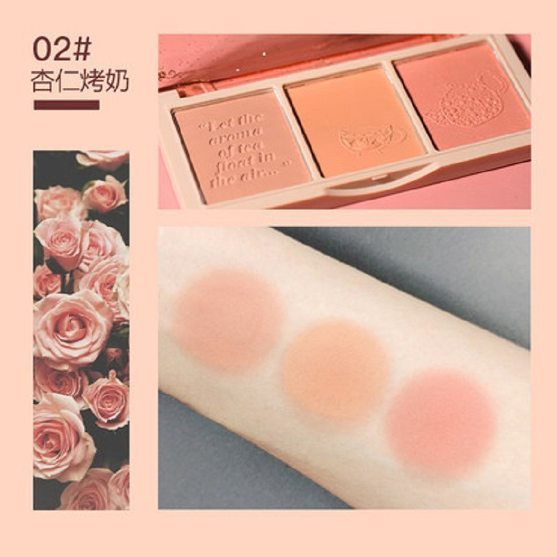 HOLD LIVE Bảng Phấn Má Hồng 3 Ô Secret Garden Blush | NHÍM HOUSE