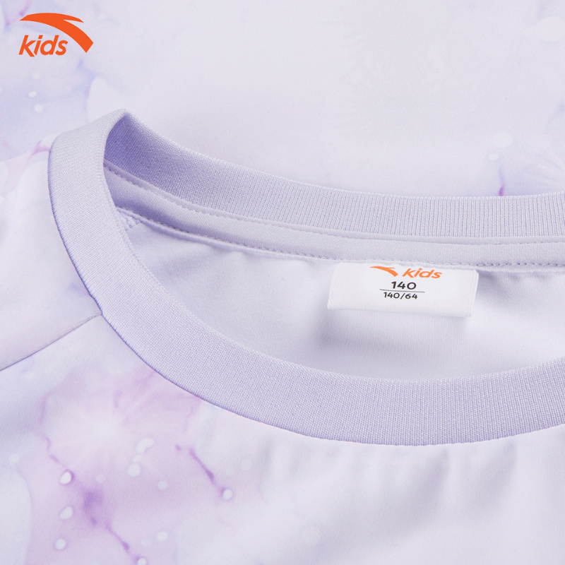Áo sweater Running bé gái Anta Kids 3624C9718