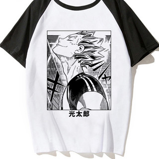 Áo nam Tay Ngắn In Hình Nhân Vật Anime Nhật Bản Oya Oya Haikyuu